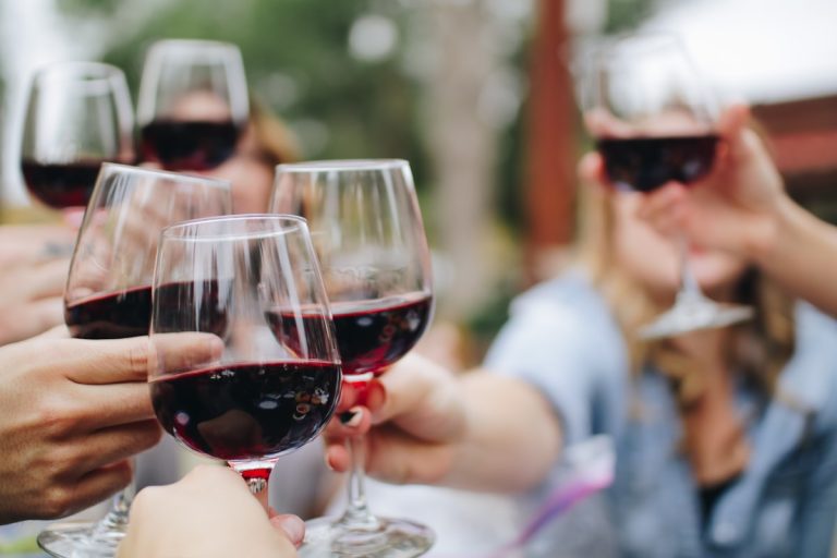 Wine tasting at the cellar door